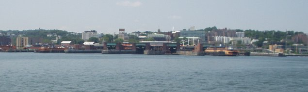 Staten Island from NY ferry boat