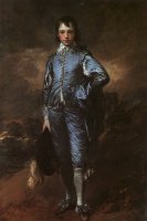 This is the classic Gainsborough painting 'Blue Boy'