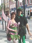Peter and Tink at Guavaween 2001