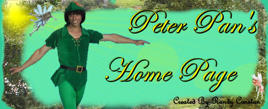 Peter Pan's Home Page, Presented by Randy Constan